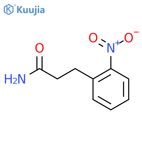 3-(2-Nitrophenyl)propanamide structure
