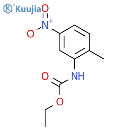 N-Ethoxycarbonyl-5-nitro-o-toluidine structure