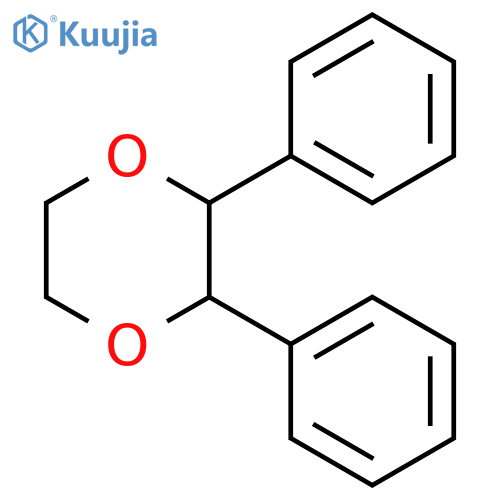 2,3-diphenyl-1,4-dioxane structure