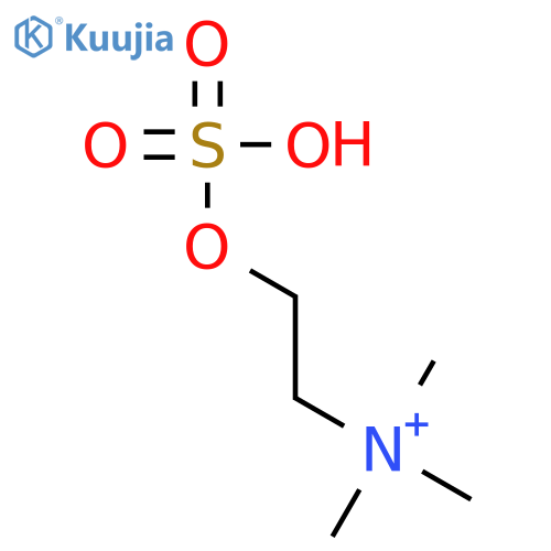 Ethanaminium,N,N,N-trimethyl-2-(sulfooxy)- structure