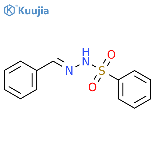 Benzenesulfonic acid,2-(phenylmethylene)hydrazide structure