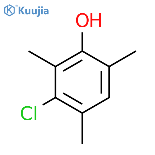 Phenol, 3-chloro-2,4,6-trimethyl- structure