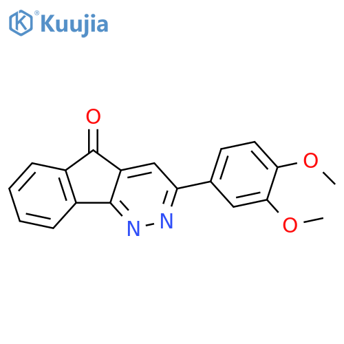 3-(3,4-Dimethoxyphenyl)-5H-indeno1,2-cpyridazin-5-one structure