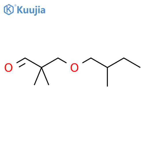 Propanal, 2,2-dimethyl-3-(2-methylbutoxy)- structure