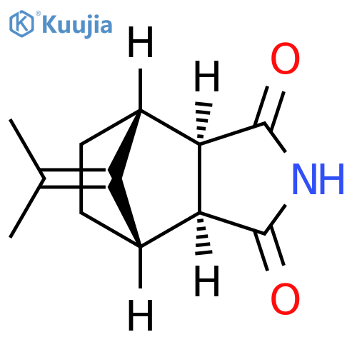 rac-(1R,2R,6S,7S)-10-(propan-2-ylidene)-4-azatricyclo[5.2.1.0,2,6]decane-3,5-dione structure