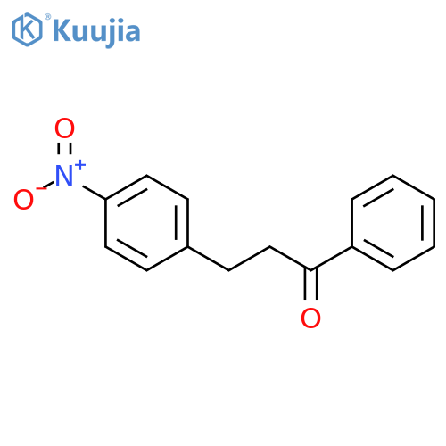 1-Propanone, 3-(4-nitrophenyl)-1-phenyl- structure
