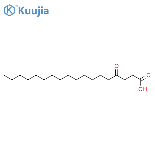 Octadecanoic acid,4-oxo- structure