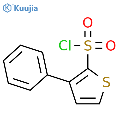2-Thiophenesulfonyl chloride, 3-phenyl- structure