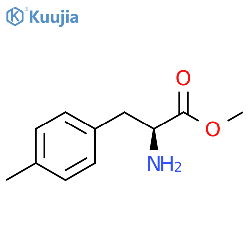 methyl 2-amino-3-(4-methylphenyl)propanoate structure