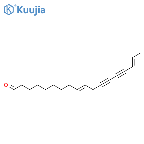 (9Z,16Z)-9,16-Octadecadiene-12,14-diynal structure