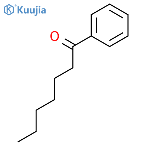 1-Phenyl-1-heptanone structure