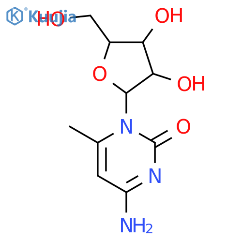 Cytidine, 6-methyl-(8CI,9CI) structure