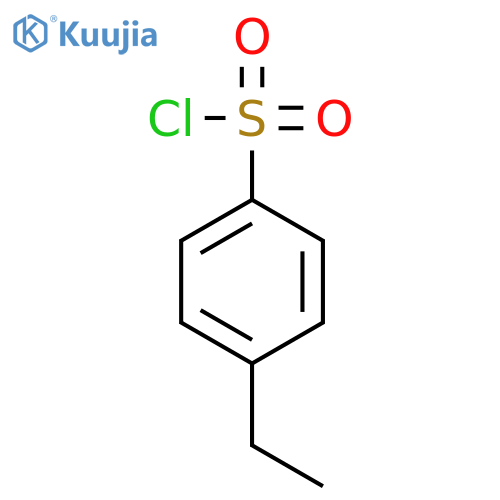 4-ethylbenzenesulfonylchloride structure