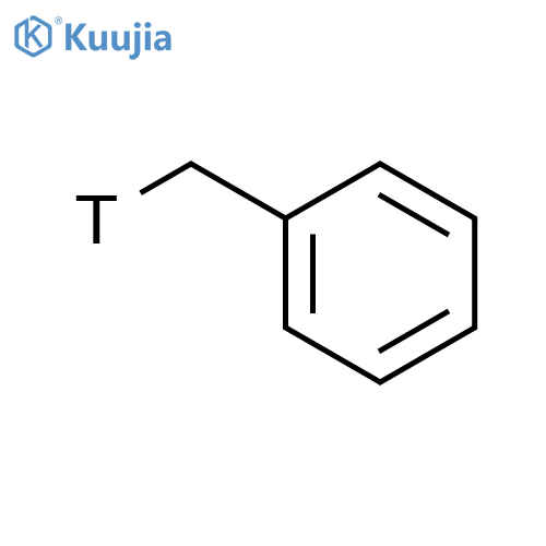 Benzene, methyl-,labeled with tritium (9CI) structure
