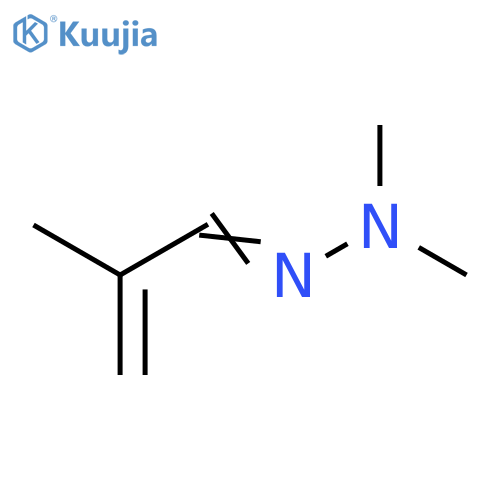 2-Propenal, 2-methyl-, dimethylhydrazone structure
