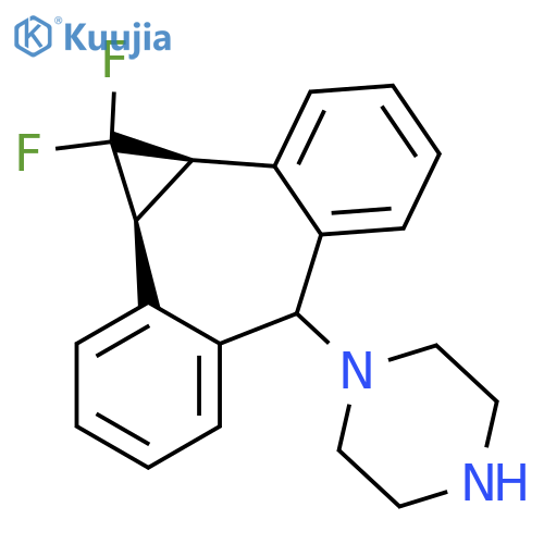 1,1-Difluorocyclopropane-1-dibenzosuberyl Piperazine Dihydrochloride structure