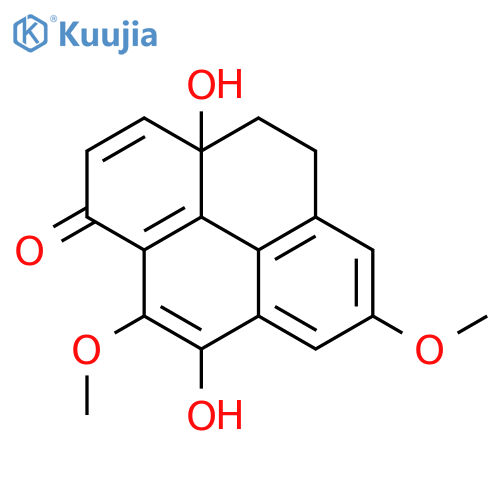 1(3aH)-Pyrenone,4,5-dihydro-3a,9-dihydroxy-7,10-dimethoxy- structure