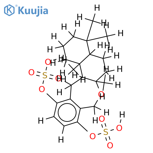 Disulfate-Cyclosiphonodictyol A structure