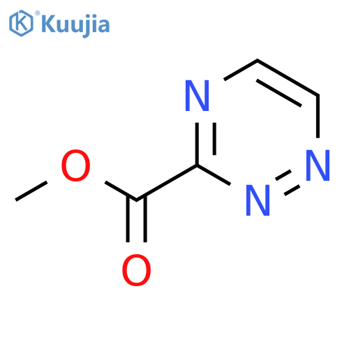 Methyl 1,2,4-triazine-3-carboxylate structure