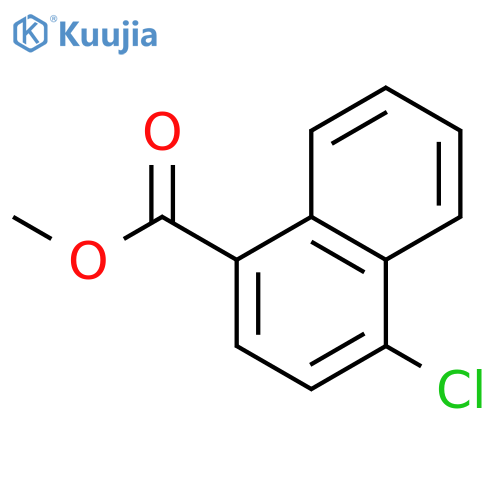 methyl 4-chloronaphthalene-1-carboxylate structure