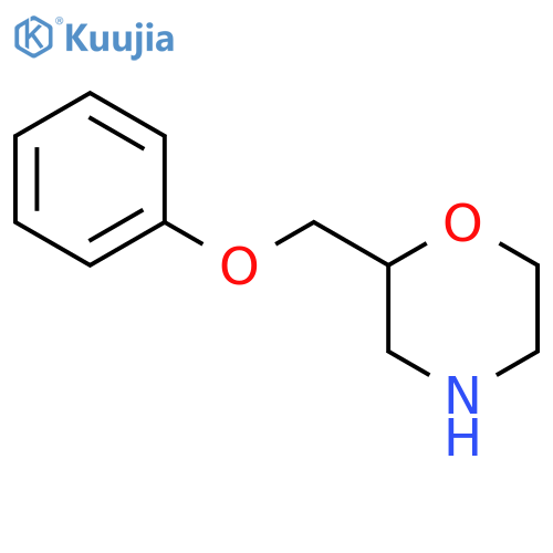 2-(Phenoxymethyl)morpholine structure