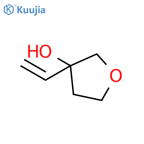 3-Furanol, 3-ethenyltetrahydro- structure