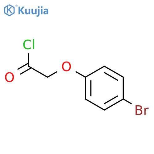 (4-Bromophenoxy)acetyl chloride structure