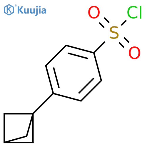 4-(Bicyclo[1.1.1]pentan-1-yl)benzenesulfonyl chloride structure