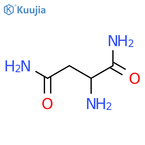 Butanediamide, 2-amino-, (2S)- structure