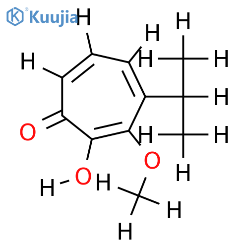 4-Isopropyl-3-methoxy-tropolon structure