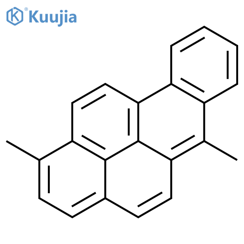 Benzo[a]pyrene,1,6-dimethyl- (6CI,8CI,9CI) structure