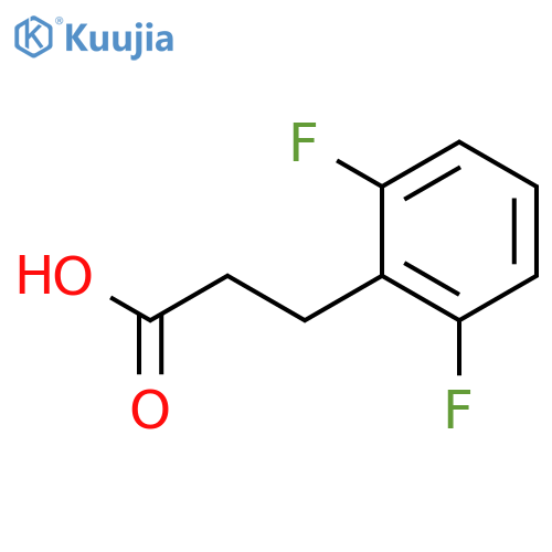 3-(2,6-Difluorophenyl)propanoic acid structure