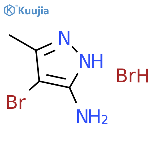 5-Amino-4-bromo-3-methylpyrazole Hydrobromide structure