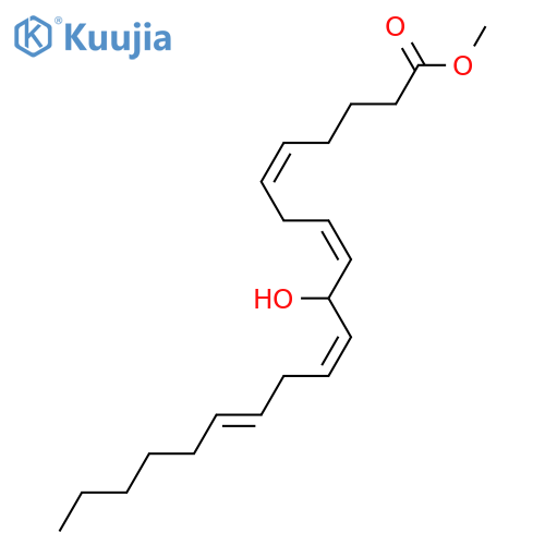 10-Hydroxy-5,8,11,14-eicosatetraenoic acid; (5Z,8Z,10S,11Z,14Z)-form, Me ester structure