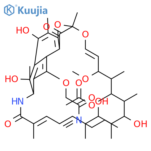 Rifamycin,4-O-[2-(methylpropylamino)-2-oxoethyl]- (9CI) structure
