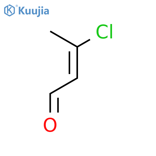 2-Butenal, 3-chloro- structure