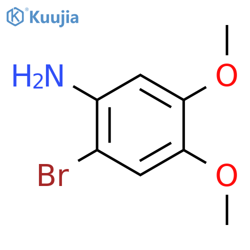 2-Bromo-4,5-dimethoxyaniline structure