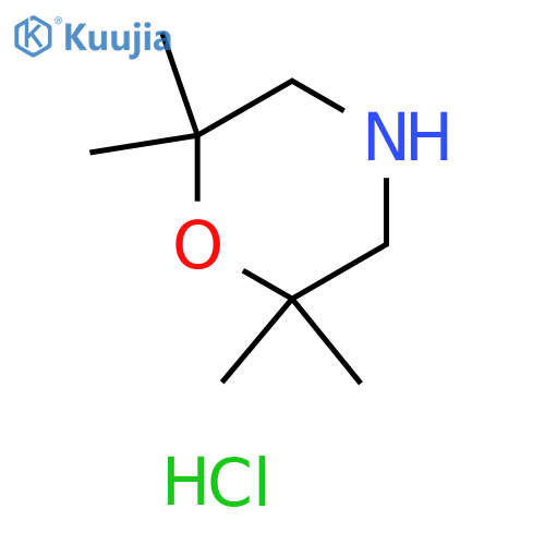2,2,6,6-tetramethylmorpholine hydrochloride structure