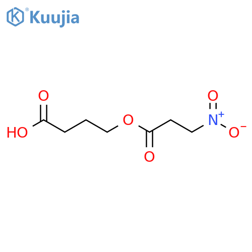 4-Hydroxybutanoic acid; 3-Nitropropanoyl structure