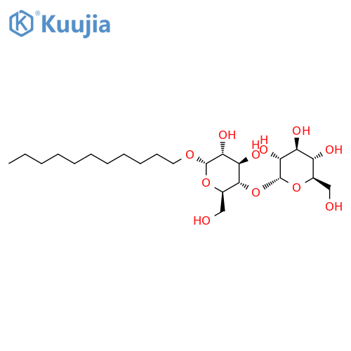Undecyl a-D-Maltopyranoside structure