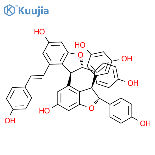 (E)-trans-Miyabenol C structure