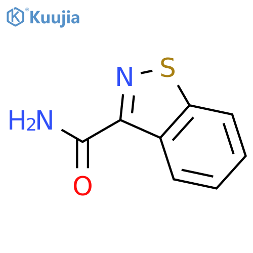 1,2-benzothiazole-3-carboxamide structure