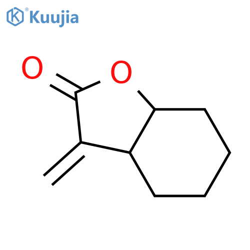 2(3H)-Benzofuranone,hexahydro-3-methylene-, (3aR,7aR)-rel- structure