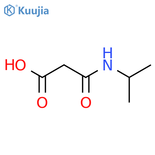 3-(Isopropylamino)-3-oxopropanoic acid structure