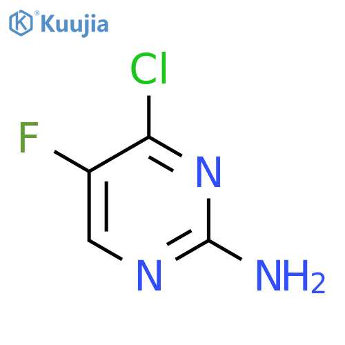 4-chloro-5-fluoropyrimidin-2-amine structure