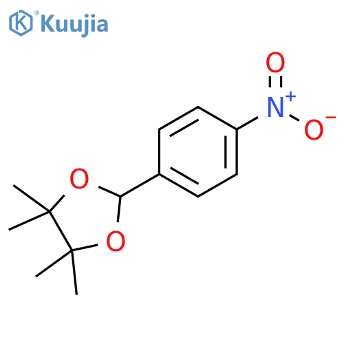 1,3-Dioxolane, 4,4,5,5-tetramethyl-2-(4-nitrophenyl)- structure