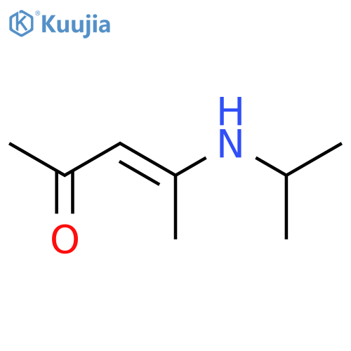 3-Penten-2-one, 4-[(1-methylethyl)amino]-, (E)- (9CI) structure