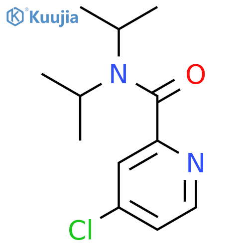 4-Chloro-N,N-diisopropylpicolinamide structure