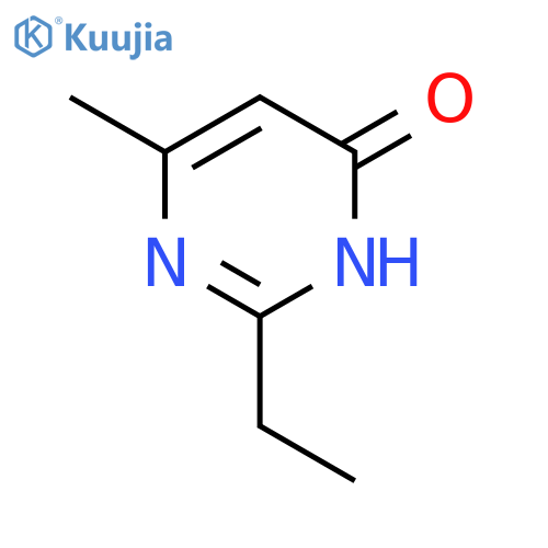 2-ethyl-6-methylpyrimidin-4-ol structure