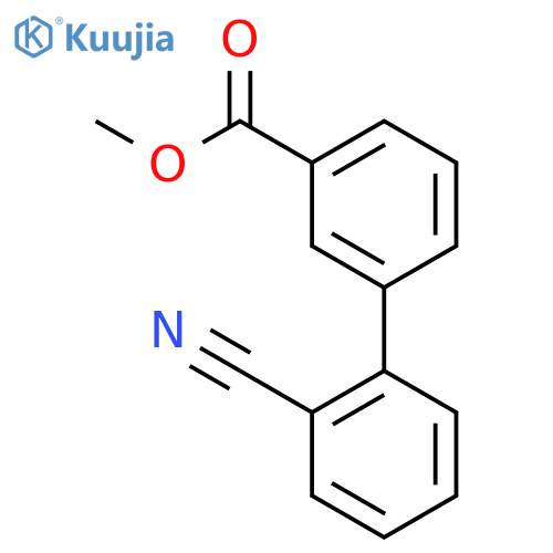 Methyl 3-(2-Cyanophenyl)Benzoate structure